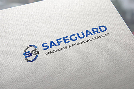 SafeGuard Insurance & Financial Services logo printed on a paper